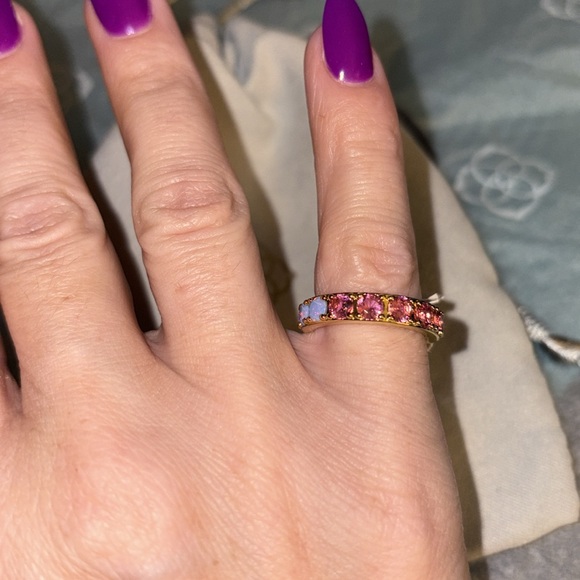 Kendra Scott Gold Chandelier Band Size 6 nwt - Picture 9 of 9